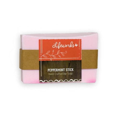 PEPPERMINT STICK HAND CRAFTED BAR SOAP