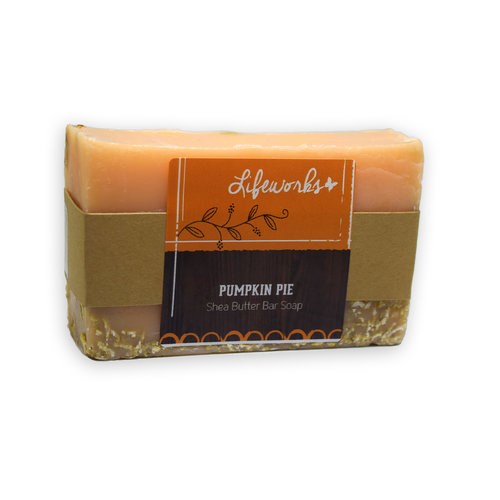 PUMPKIN PIE SHEA BUTTER BAR SOAP